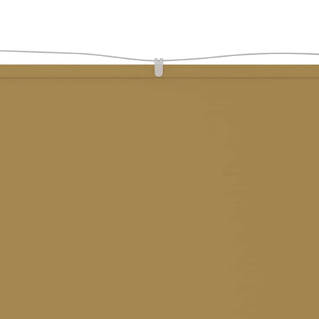 Vidaxl Luifel Vertikal 60x1200 cm Oxford Stoff Beige