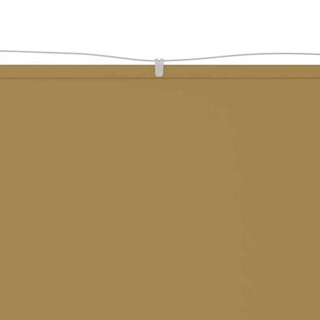 Vidaxl Luifel Vertikal 60x1200 cm Oxford Stoff Beige