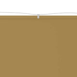 Vidaxl Luifel vertikal 100x800 cm Oxford Stoff Beige