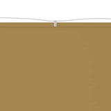 Vidaxl Luifel vertikal 140x1200 cm Oxford Stoff Beige