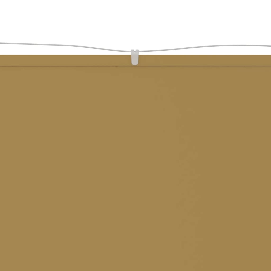 Vidaxl Luifel Vertikal 180 x 360 cm Oxford Stoff Beige