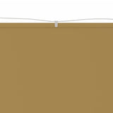 Vidaxl Luifel Vertikal 250 x 360 cm Oxford Stoff Beige