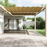 Vidaxl Luifel Vertikal 300 x 360 cm Oxford Stoff Beige