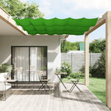 Vidaxl Luifel vertikal 100x270 cm Oxford Stoff hellgrün