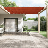 Vidaxl Luifel Vertikal 60x420 cm Oxford Fabric Terracotta -Colored