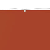 Vidaxl Luifel Vertikal 60 x 600 cm Oxford Fabric Terracotta -Colored