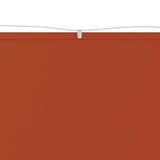 Vidaxl Luifel Vertikal 60x1200 cm Oxford Fabric Terracotta -Colored