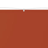 Vidaxl Luifel Vertikal 100x270 cm Oxford Fabric Terracotta -Colored