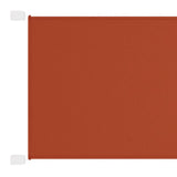 Vidaxl Luifel vertikal 100x420 cm Oxford Fabric Terracotta -Colored