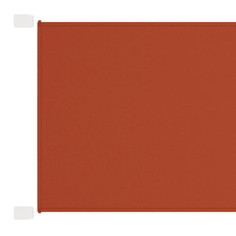 Vidaxl Luifel vertikal 140 x 360 cm Oxford Fabric Terracotta -Colored
