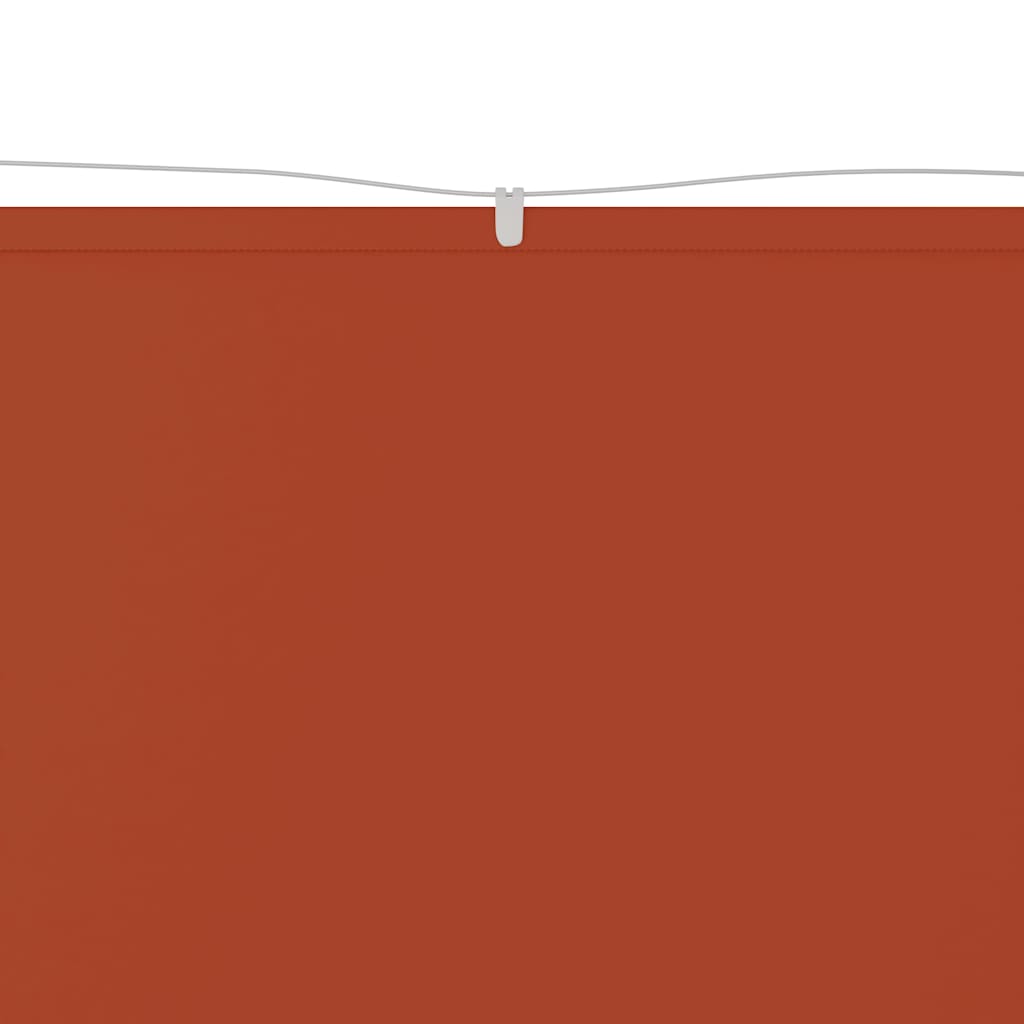 Vidaxl Luifel vertikal 140 x 420 cm Oxford Fabric Terracotta -Colored