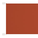 Vidaxl Luifel Vertikal 180 x 360 cm Oxford Fabric Terracotta -gelöscht