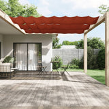 Vidaxl Luifel Vertikal 180 x 360 cm Oxford Fabric Terracotta -gelöscht