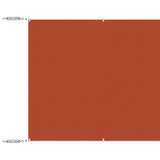Vidaxl Luifel Vertikal 180 x 1200 cm Oxford Fabric Terracotta -Colored
