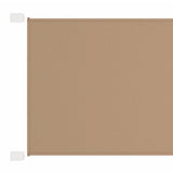 Vidaxl Luifel vertikal 140 x 360 cm Oxford Stofftaupe