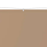 Vidaxl Luifel vertikal 140 x 600 cm Oxford Stofftaupe