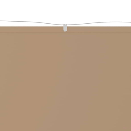Vidaxl Luifel vertikal 140 x 800 cm Oxford Stofftaupe