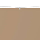 Vidaxl Luifel Vertikal 180 x 1000 cm Oxford Stofftaupe