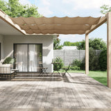 Vidaxl Luifel Vertikal 180 x 1200 cm Oxford Stofftaupe