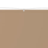 Vidaxl Luifel Vertikal 250 x 360 cm Oxford Stofftaupe