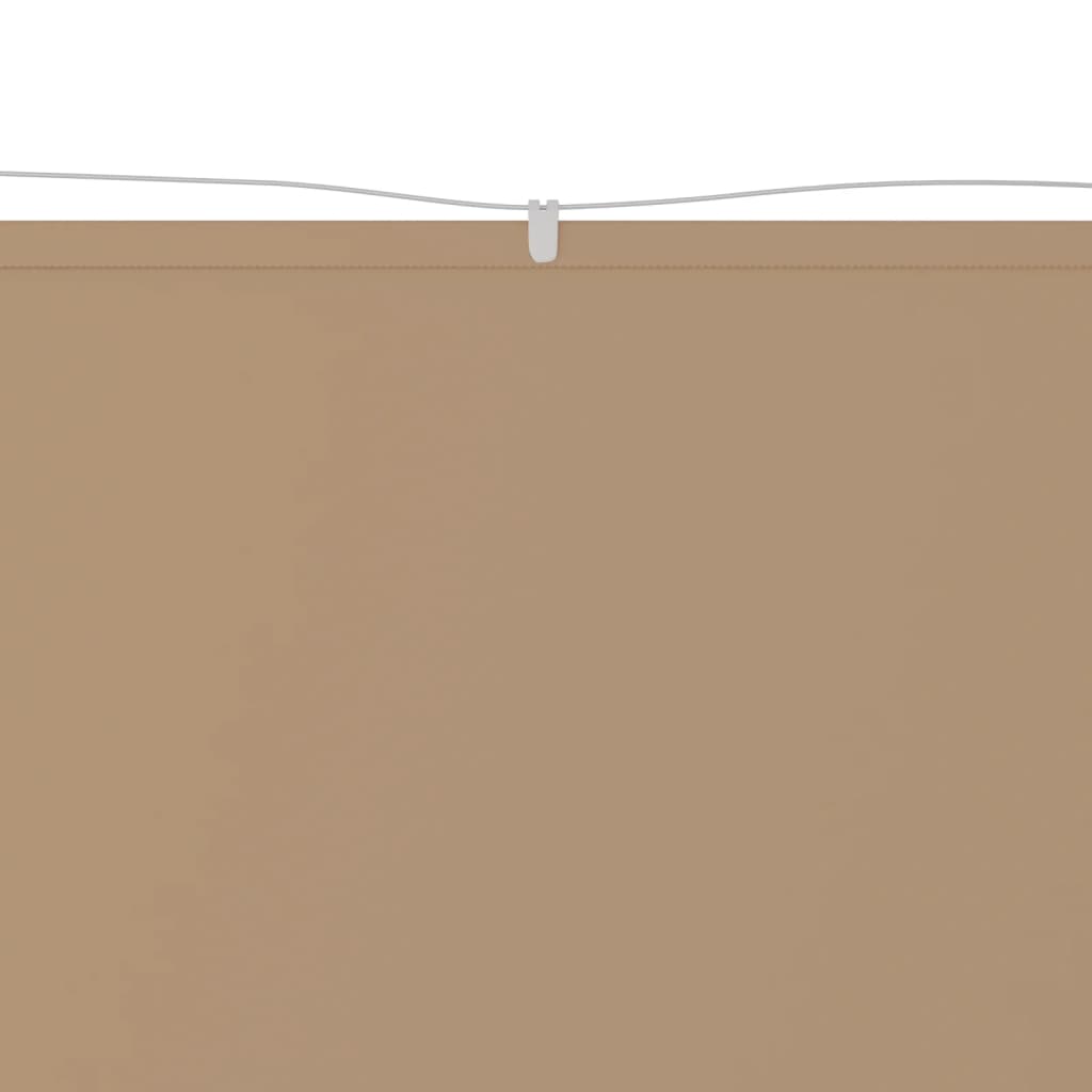 Vidaxl Luifel Vertikal 250 x 420 cm Oxford Stofftaupe