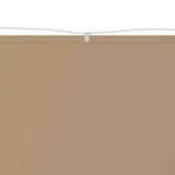 Vidaxl Luifel Vertikal 250 x 420 cm Oxford Stofftaupe