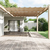 Vidaxl Luifel Vertikal 250 x 420 cm Oxford Stofftaupe