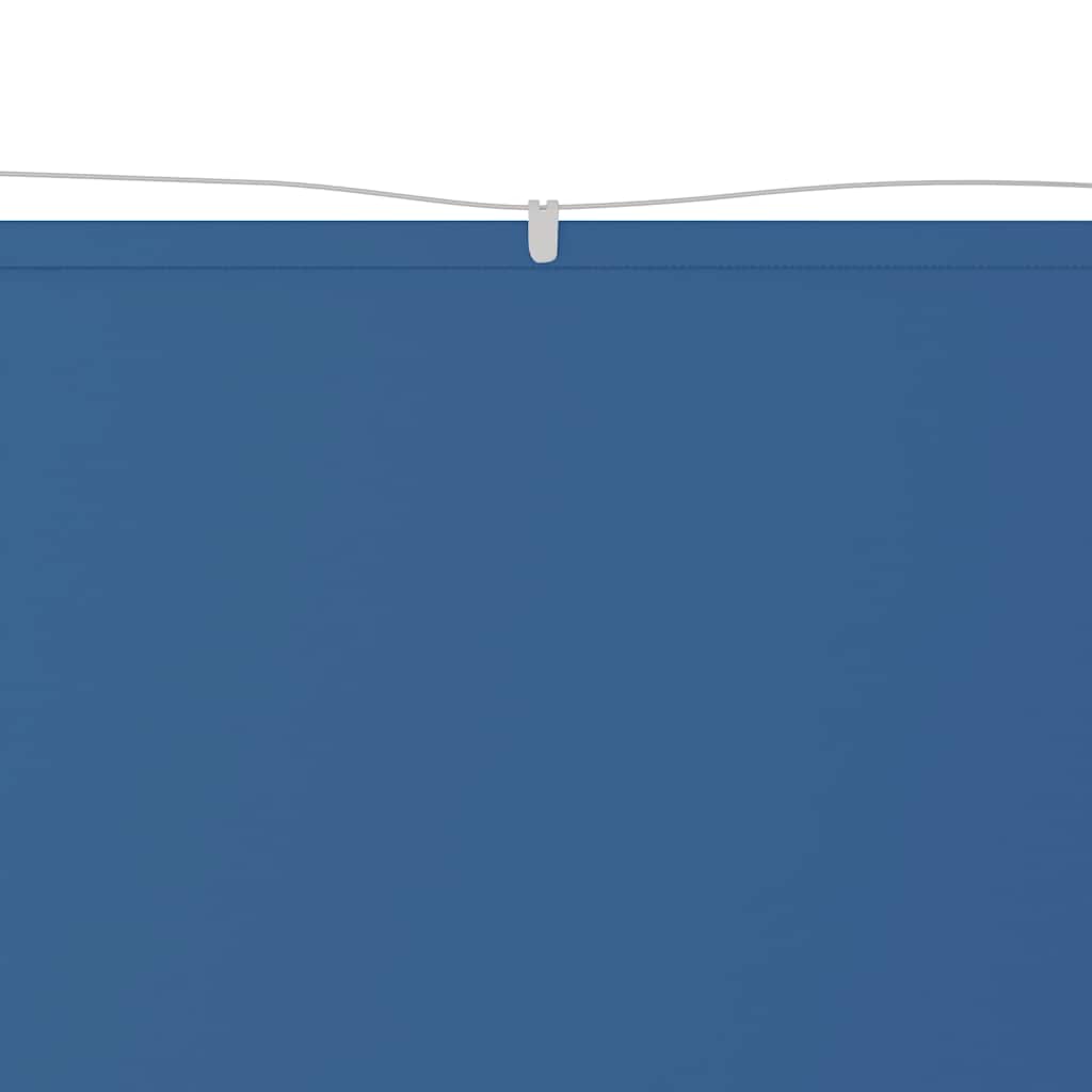 Vidaxl Luifel Vertikal 60x600 cm Oxford Stoff blau