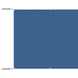 Vidaxl Luifel vertikal 60x800 cm Oxford Stoff blau