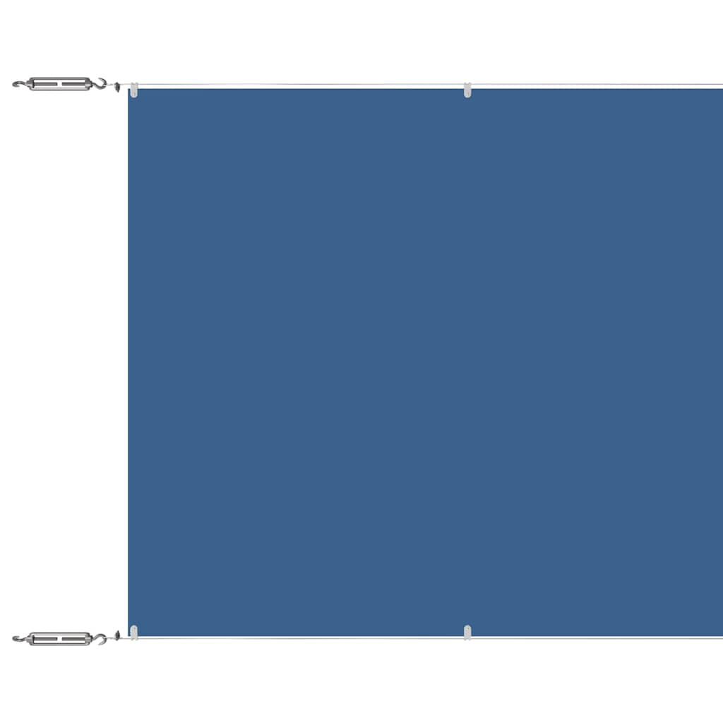 Vidaxl Luifel vertikal 100x600 cm Oxford Stoff blau