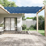 Vidaxl Luifel vertikal 100x600 cm Oxford Stoff blau