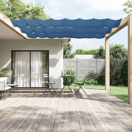 Vidaxl Luifel Vertikal 180 x 800 cm Oxford Stoff blau