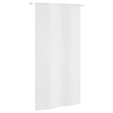 Vidaxl Balkon Bildschirm 120x240 cm Oxford Stoff weiß