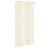 Vidaxl Balkon Bildschirm 120x240 cm Oxford Stoffcreme -Colored