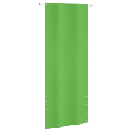 Vidaxl Balkon Bildschirm 100x240 cm Oxford Stoff hellgrün