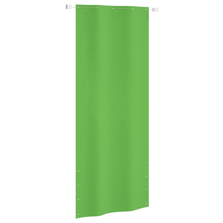 Vidaxl Balkon Bildschirm 100x240 cm Oxford Stoff hellgrün