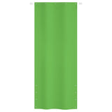 Vidaxl Balkon Bildschirm 100x240 cm Oxford Stoff hellgrün
