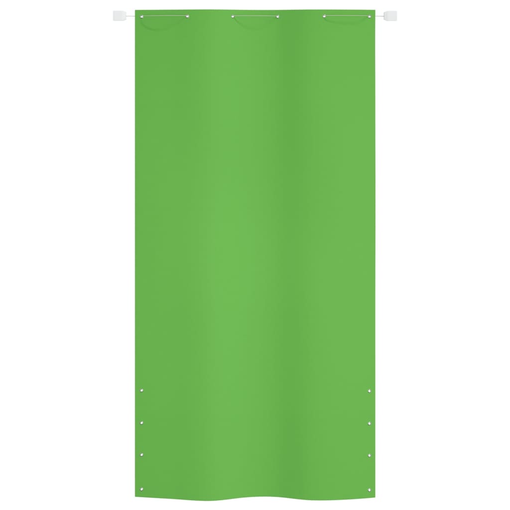 Vidaxl Balkon Bildschirm 120x240 cm Oxford Stoff hellgrün