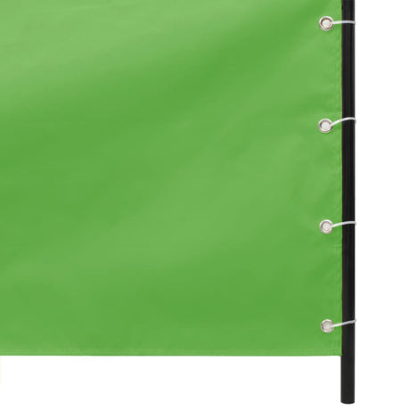 Vidaxl Balkon Bildschirm 120x240 cm Oxford Stoff hellgrün