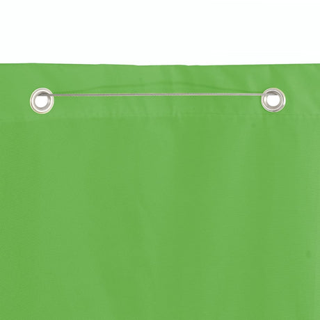 Vidaxl Balkon Bildschirm 140x240 cm Oxford Stoff hellgrün