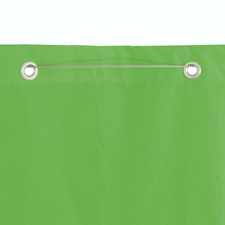 Vidaxl Balkon Bildschirm 140x240 cm Oxford Stoff hellgrün