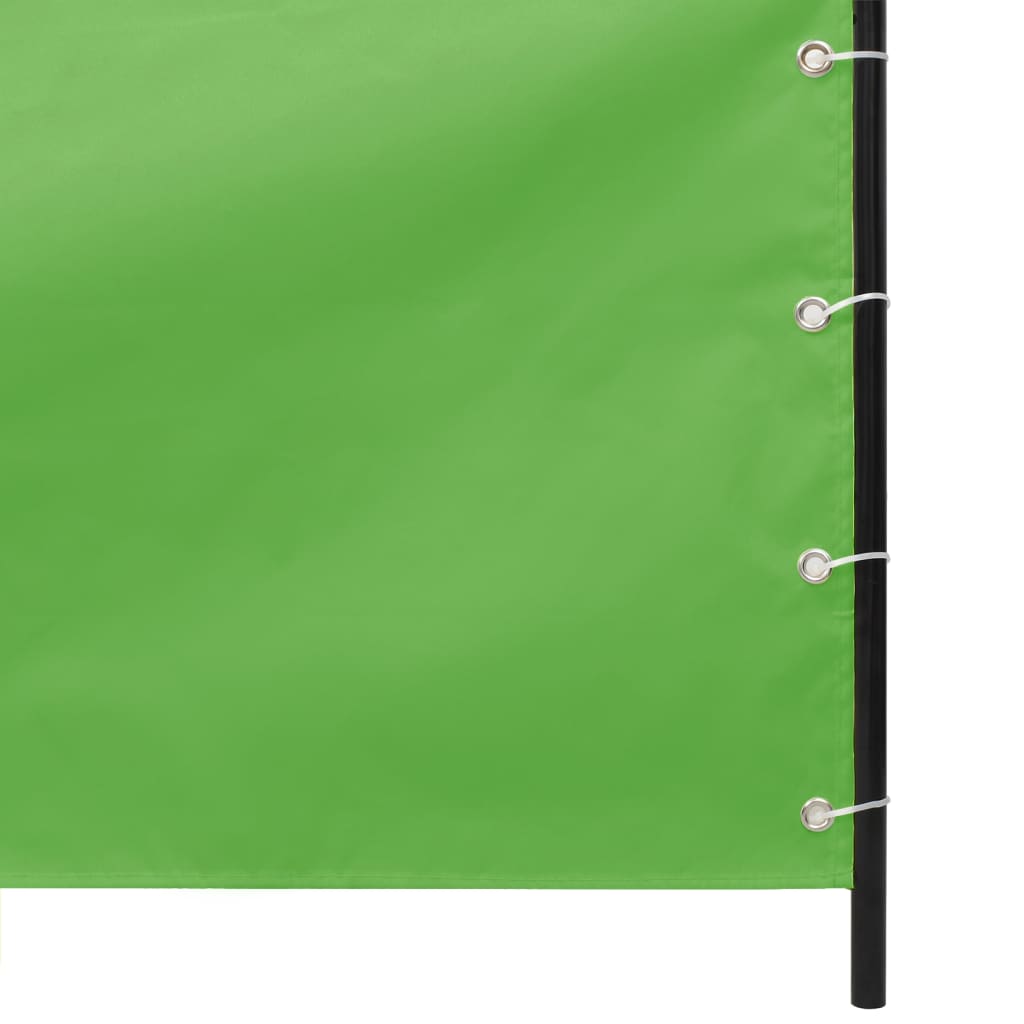 Vidaxl Balkon Bildschirm 160x240 cm Oxford Stoff hellgrün