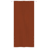 VIDAXL -Balkon -Bildschirm 120x240 cm Oxford Fabric Terracotta -Colored