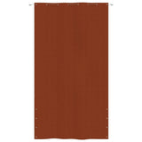 VIDAXL -Balkon -Bildschirm 160x240 cm Oxford Fabric Terracotta -Colored