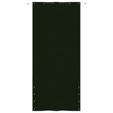 Vidaxl Balkon Bildschirm 120x240 cm Oxford Stoff dunkelgrün