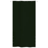Vidaxl Balkon Bildschirm 140x240 cm Oxford Stoff dunkelgrün