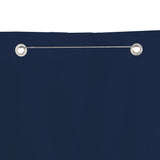 Vidaxl Balkon Bildschirm 100x240 cm Oxford Stoff blau