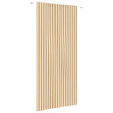 Vidaxl Balkon Bildschirm 120x240 cm Oxford Stoff gelb und weiß