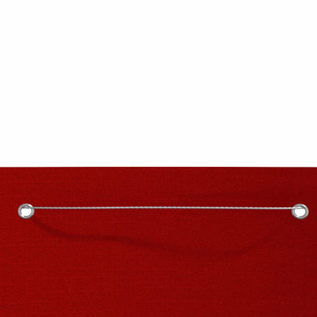 Vidaxl Balkon Bildschirm 80x240 cm Oxford Stoff rot