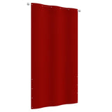 Vidaxl Balkon Bildschirm 120x240 cm Oxford Stoff rot